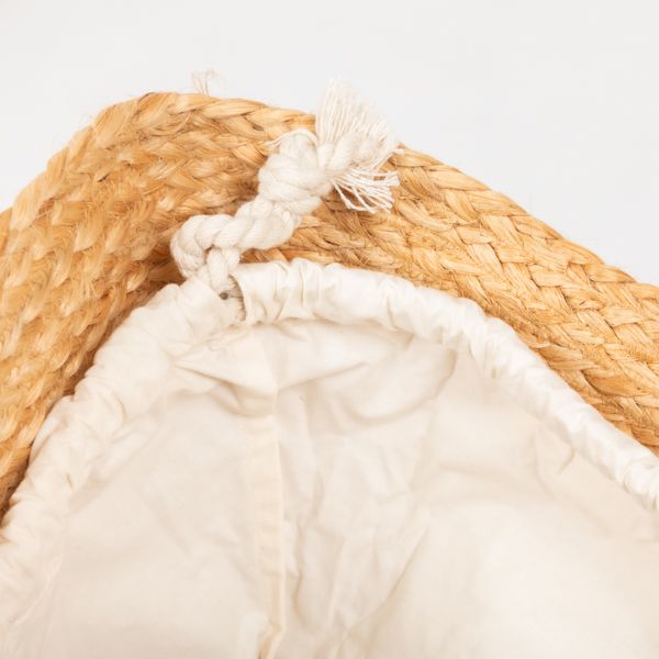 Ellyla Simran Seagrass and Organic Cotton Tote Bag