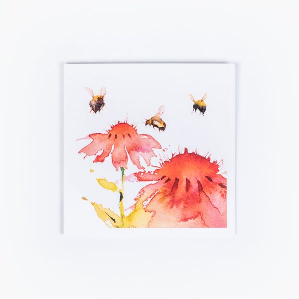 Bees and Wildflowers Notecards x20