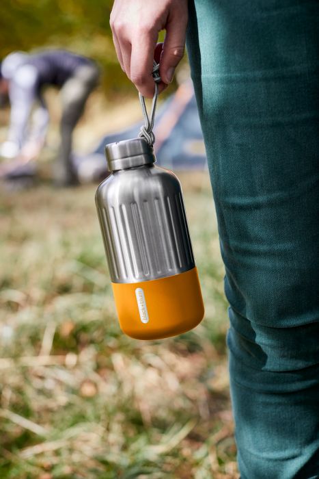 Black+Blum Explorer Insulated Small Orange Water Bottle