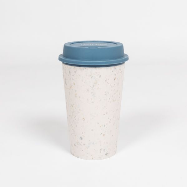 Circular & Co 12oz Chalk and Rockpool Blue Reusable Now Coffee Cup