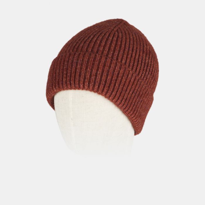 National Trust Rust Chunky Knitted Beanie