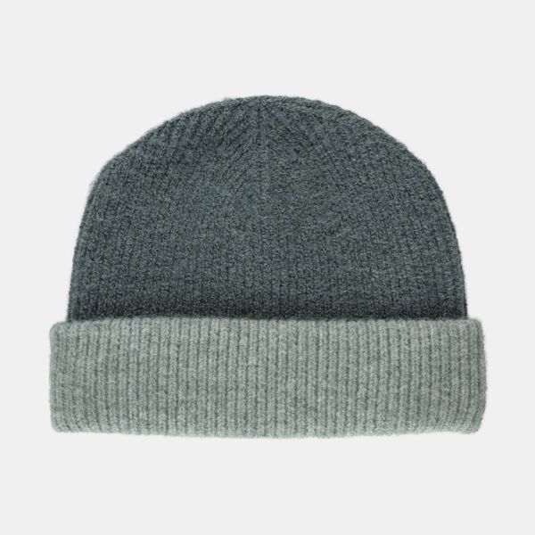 National Trust Sage Contrast Knitted Beanie