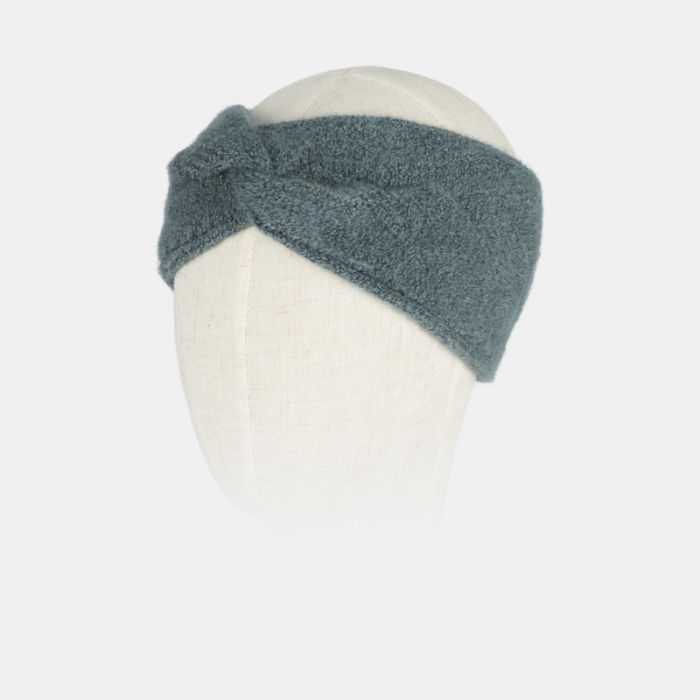 National Trust Sage Twisted Knot Knitted Headband