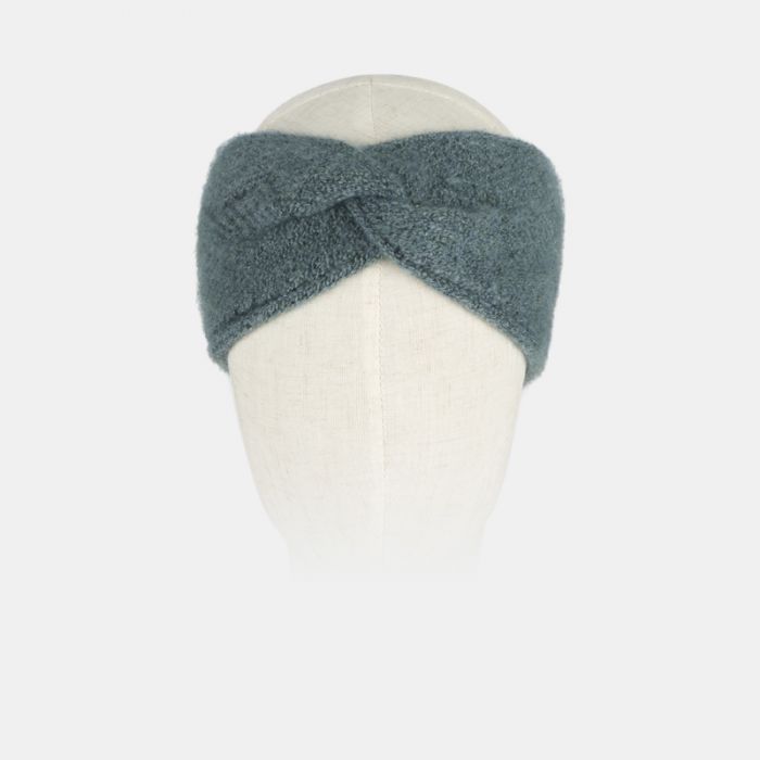 National Trust Sage Twisted Knot Knitted Headband