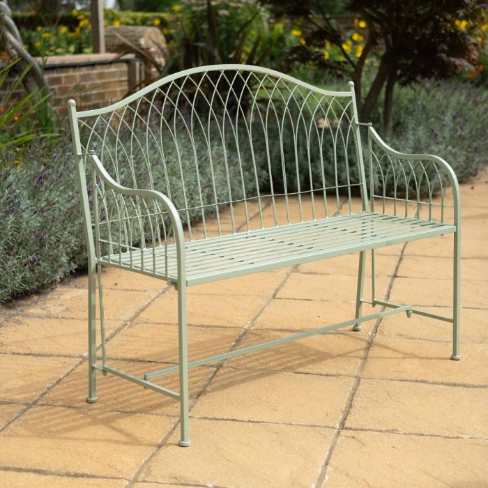 Hampton Bench, Sage Green