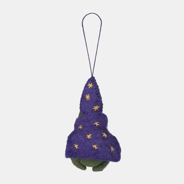 Felt so Good Merlin the Frog Hanging Decoration