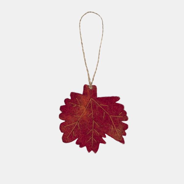 Felt so Good Hanging Maple Leaves, Set of 5