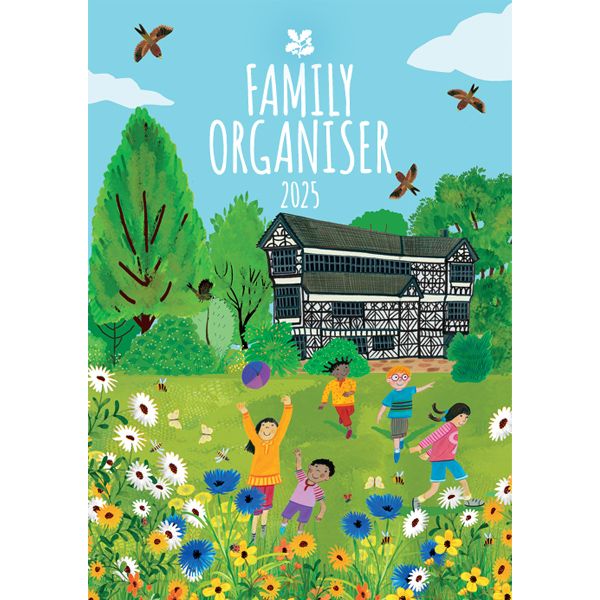 National Trust A3 Family Organiser Calendar 2025