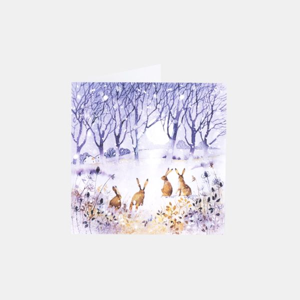 National Trust Illustrated Animals Christmas Cards Value Pack, Box of 30