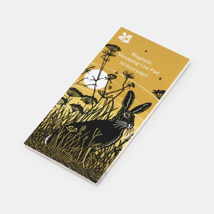 National Trust Magnetic Shopper Pad by artist Denise Coble