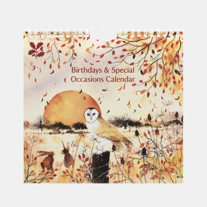 Birthdays and Special Occasions Calendar by Rachel McNaughton