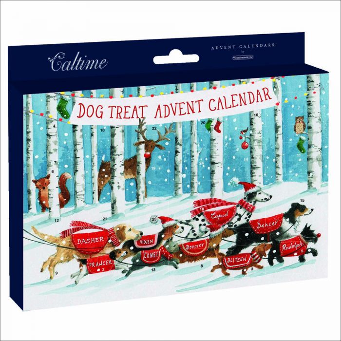 Santa's Helpers Dog Treat Advent Calendar