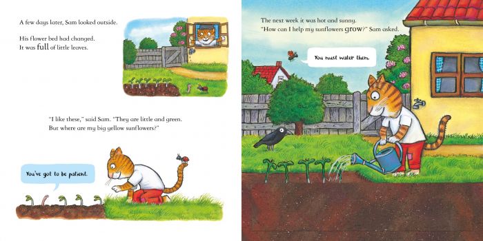 Sam Plants a Sunflower Children's Book