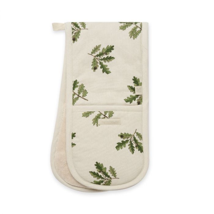 Sophie Allport for National Trust Acorn and Oak Leaves Double Oven Glove