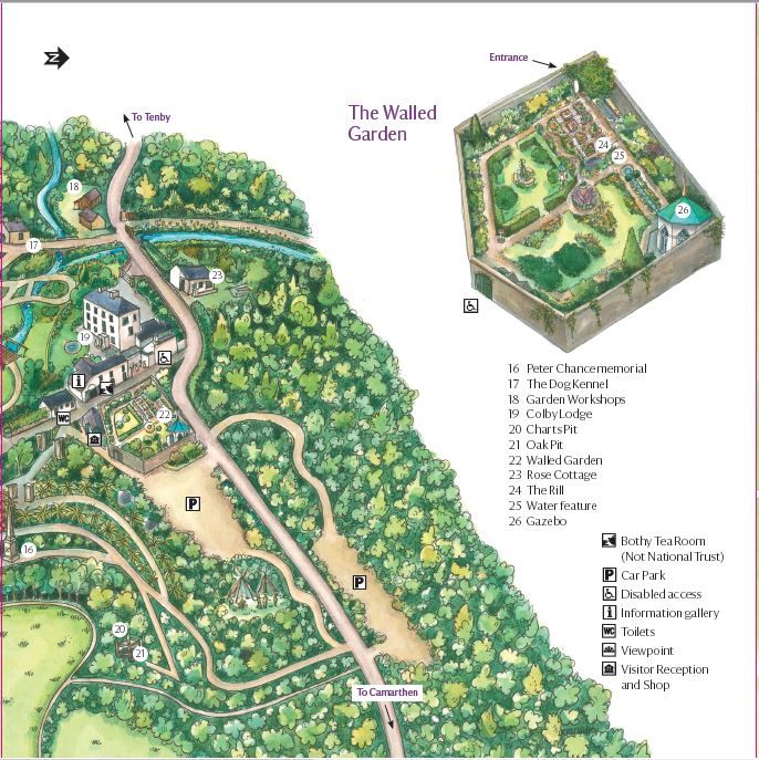 National Trust Colby Woodland Garden Guidebook