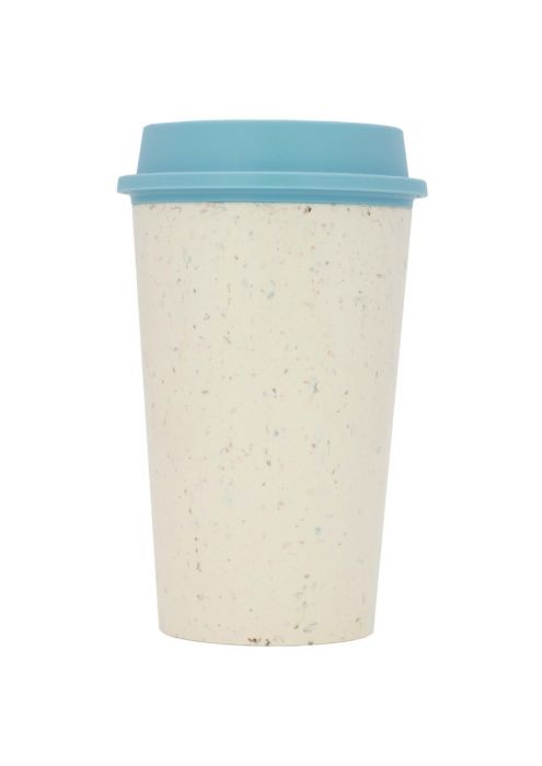 Circular & Co Cream and Blue NOW Reusable Coffee Cup