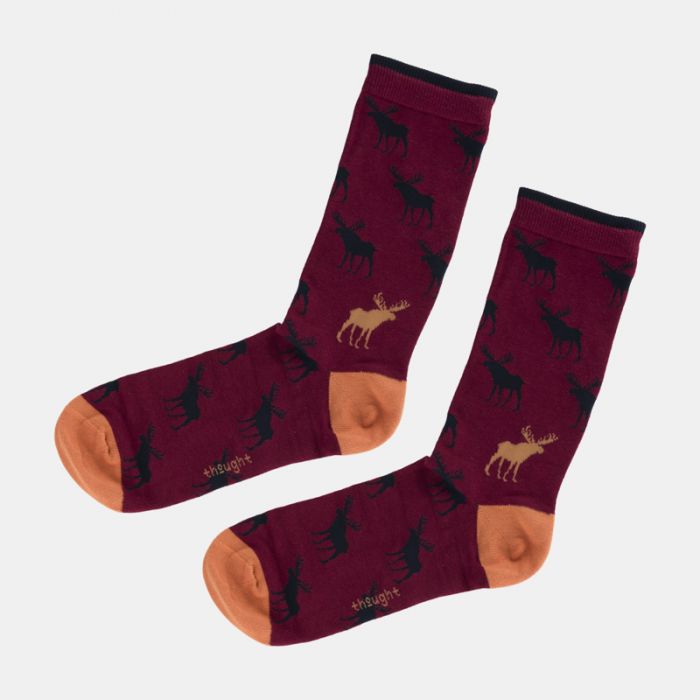 Thought Stag Bamboo Socks Gift Box