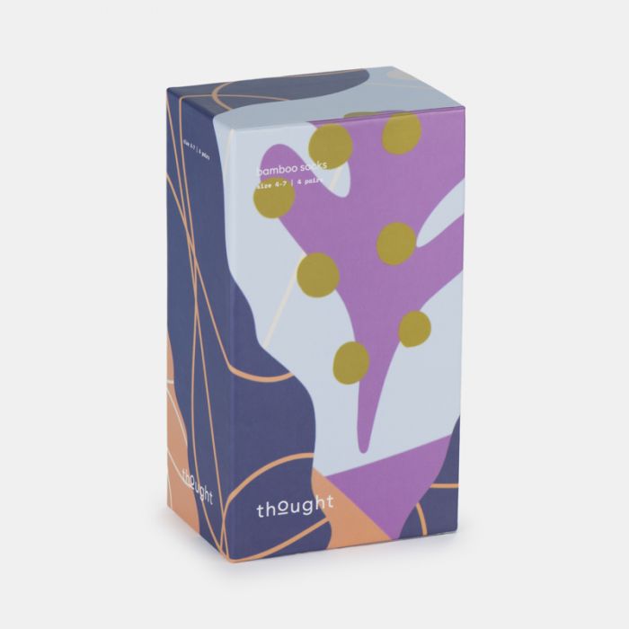 Thought Floral Bamboo Socks Gift Box