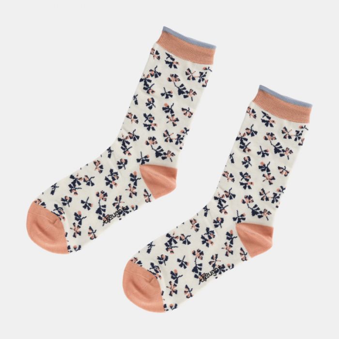 Thought Floral Bamboo Socks Gift Box