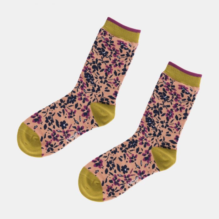 Thought Floral Bamboo Socks Gift Box