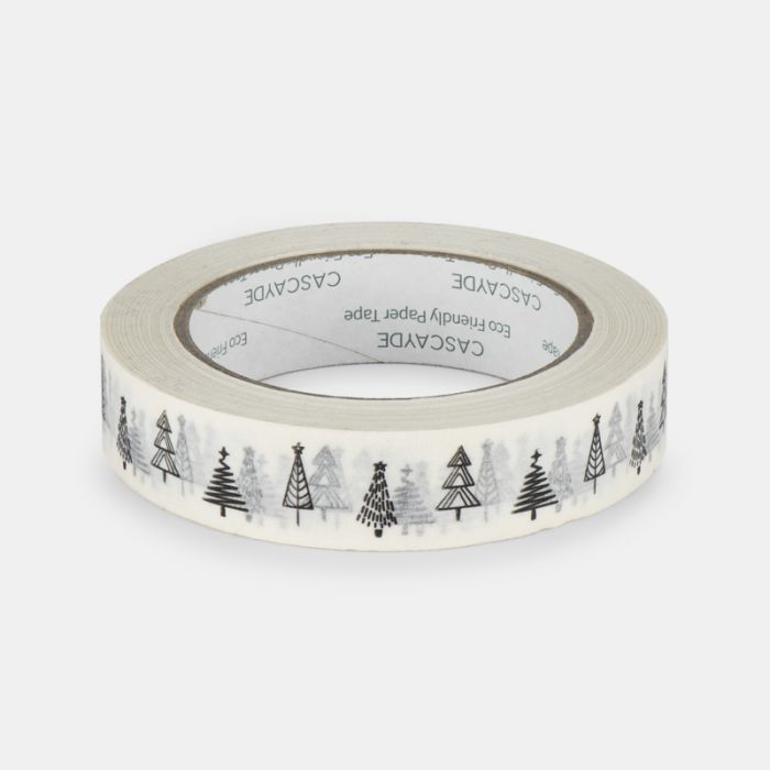 Christmas Forest Kraft Paper Tape