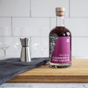 Elderberry and Port Fruit Liqueur