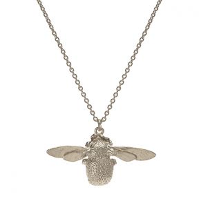 Alex Monroe Bumblebee Necklace, Sterling Silver