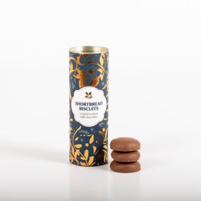 Luxury Chocolate Shortbread Tube