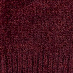 National Trust Knitted Wrist Warmers, Burgundy