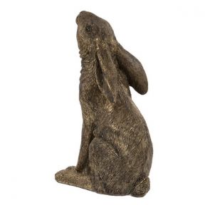 Moon Gazing Hare Sculpture