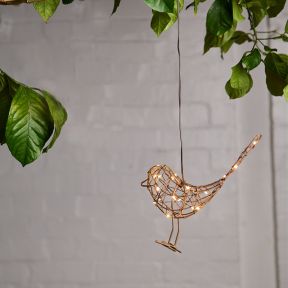 Hanging Robin Light Decoration