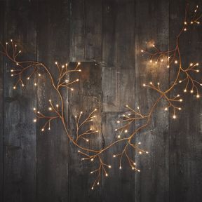 Solar Ivy Light Garland