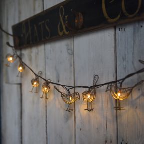 Solar Robin Chain Lights