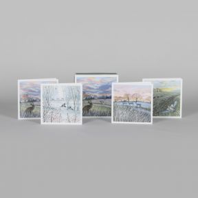 National Trust Lucy Grossmith Life in the Fields Notecards x20 