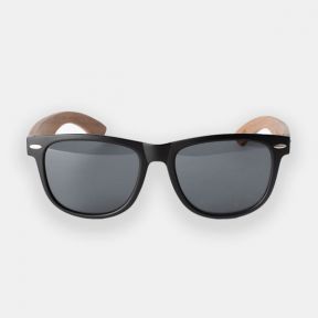 Woodspex Shelby V Coffee Frame Walnut Sunglasses