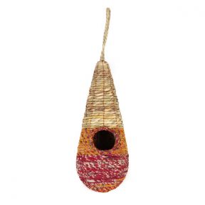 Handmade Bird Nest House, Assorted Colours