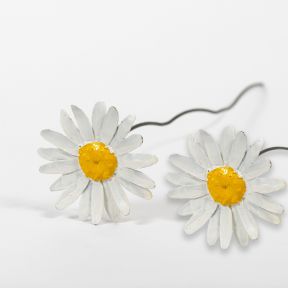 Daisy Plant Stake, Set of 2