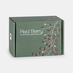 Red Berry Light Garland