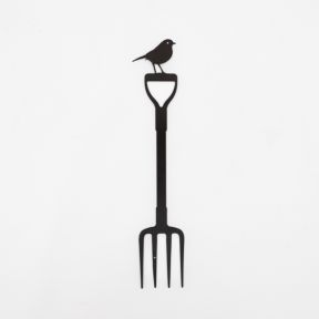 Pot Stem, Robin on a Fork