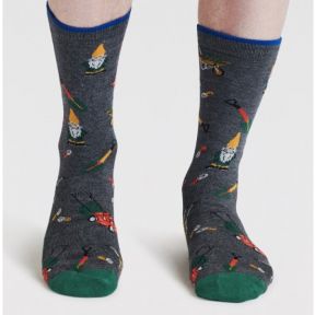 Thought Gardening Grey Organic Cotton Socks