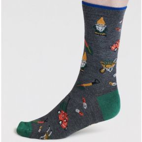 Thought Gardening Grey Organic Cotton Socks