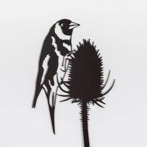 Pot Stem, Goldfinch on Teasel