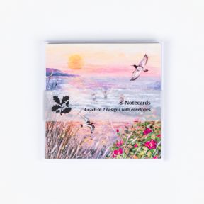 Coastal Sunsets Notecards by Lucy Grossmith x8