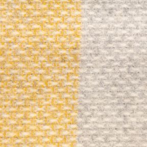 National Trust Ombre Yellow Throw