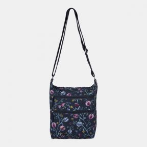 National Trust Organic Cotton Vase Floral Cross Body Bag