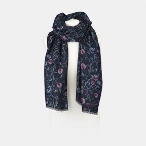 National Trust Vase Floral Recycled Polyester Scarf