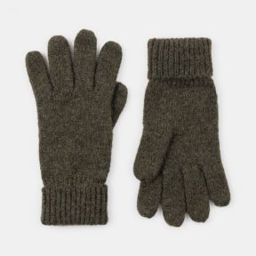 National Trust Green Knitted Gloves