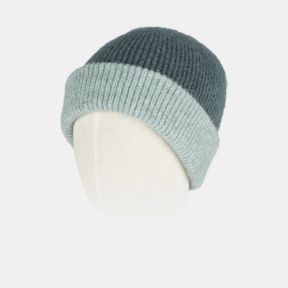 National Trust Sage Contrast Knitted Beanie