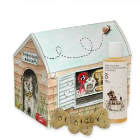 Dog Shampoo and Biscuits Gift Set