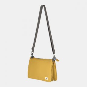 ROKA London Carnaby XL Cross Body Bag in Flax